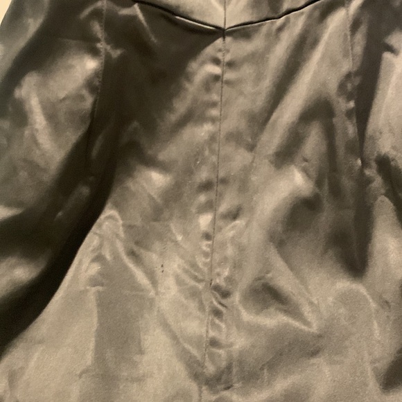 White House black market size 8 strapless sweetheart neckline black cocktail - Picture 4 of 5